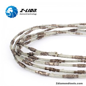 ZL-SJ 2.0 mm diamond cutting wire saw for stone onyx cutting