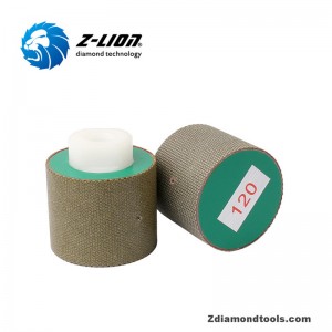 Z-LION Resin Continuous Grinding Drum Wheel for Stone Polishing ZL-ED