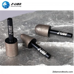 ZL-25EA Diamond burr tools for stone caving